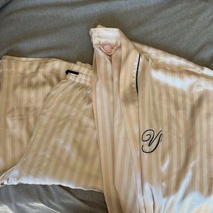 Victoria Secret sleep pants and matching robe